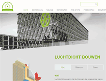 Tablet Screenshot of luchtdichtbouwen.nl